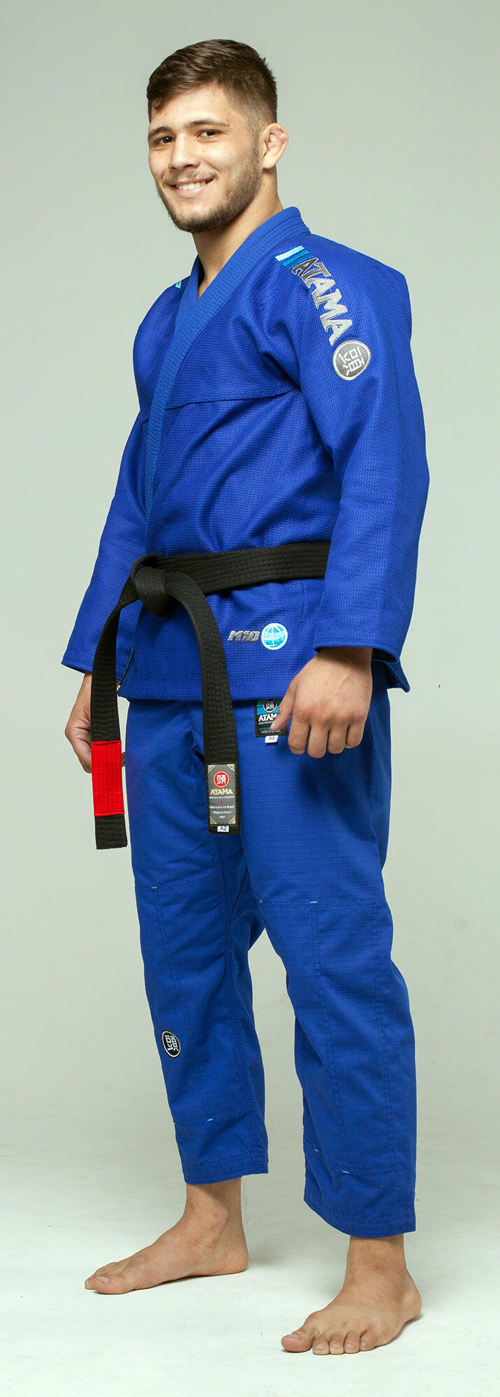 Kimono Atama De Jjb Mundial Azul 3/7