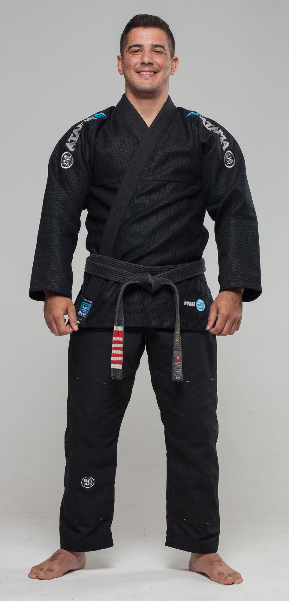 ATAMA KIMONO ATAMA DE JJB MUNDIAL PRETO