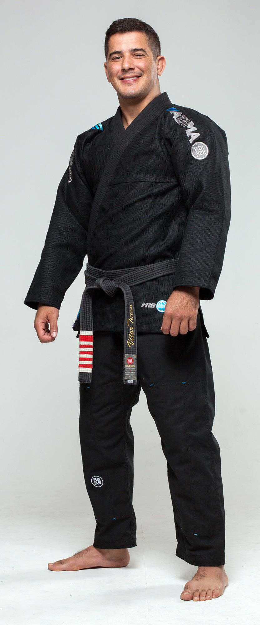 Kimono Atama De Jjb Mundial Preto 3/7