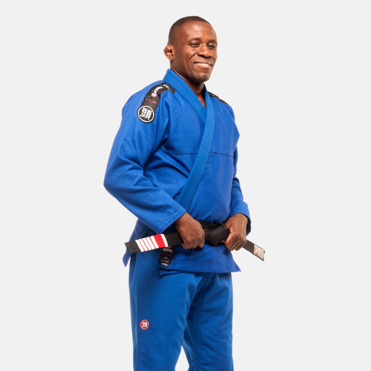 Kimono De Jiu Jitsu Brasileiro Ultra Light Azul 3.0 5/7