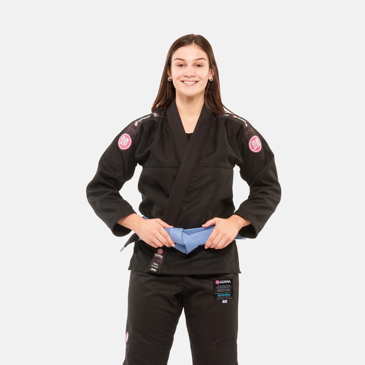 ATAMA KIMONO DE JJB ATAMA ULTRA LIGHT FEMININO PRETO