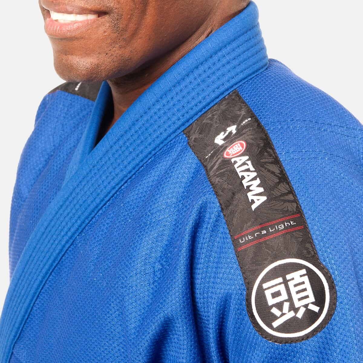 Kimono De Jiu Jitsu Brasileiro Ultra Light Azul 3.0 3/7