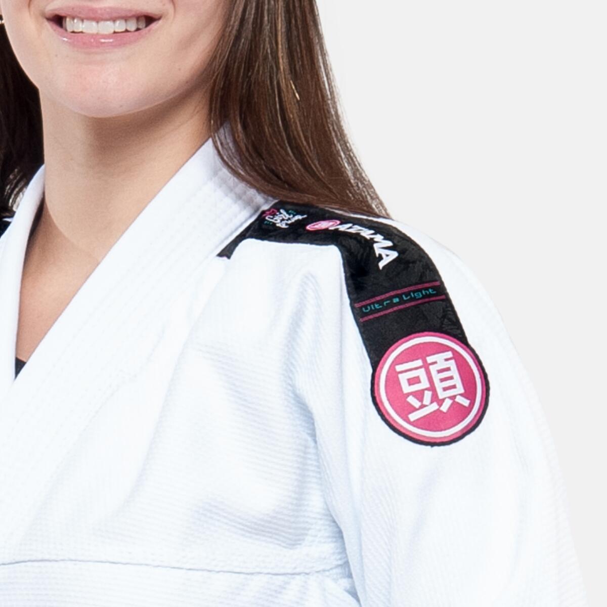 Kimono De Jjb Atama Ultra Light Mulher Branco 5/7