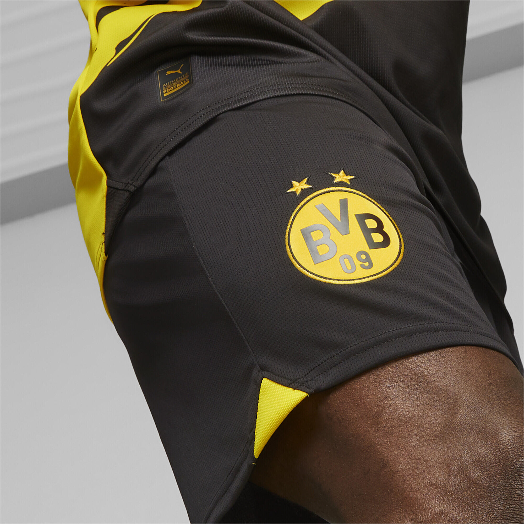 Short 23/24 Borussia Dortmund PUMA Black Cyber Yellow 4/6