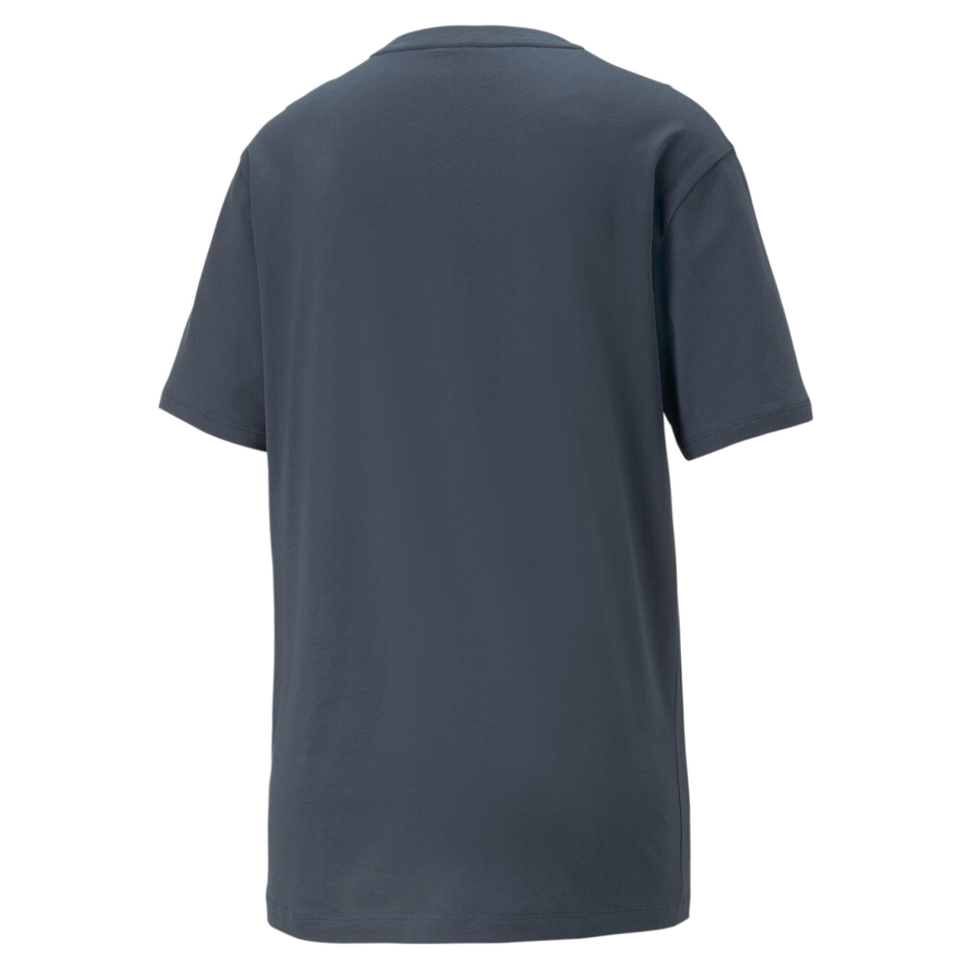 T-shirt boyfriend Essentials Logo femme PUMA Dark Night Blue 6/6