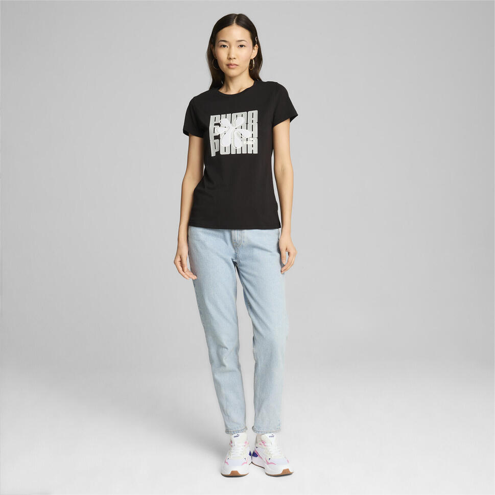 Damska koszulka GRAPHICS PUMA Black