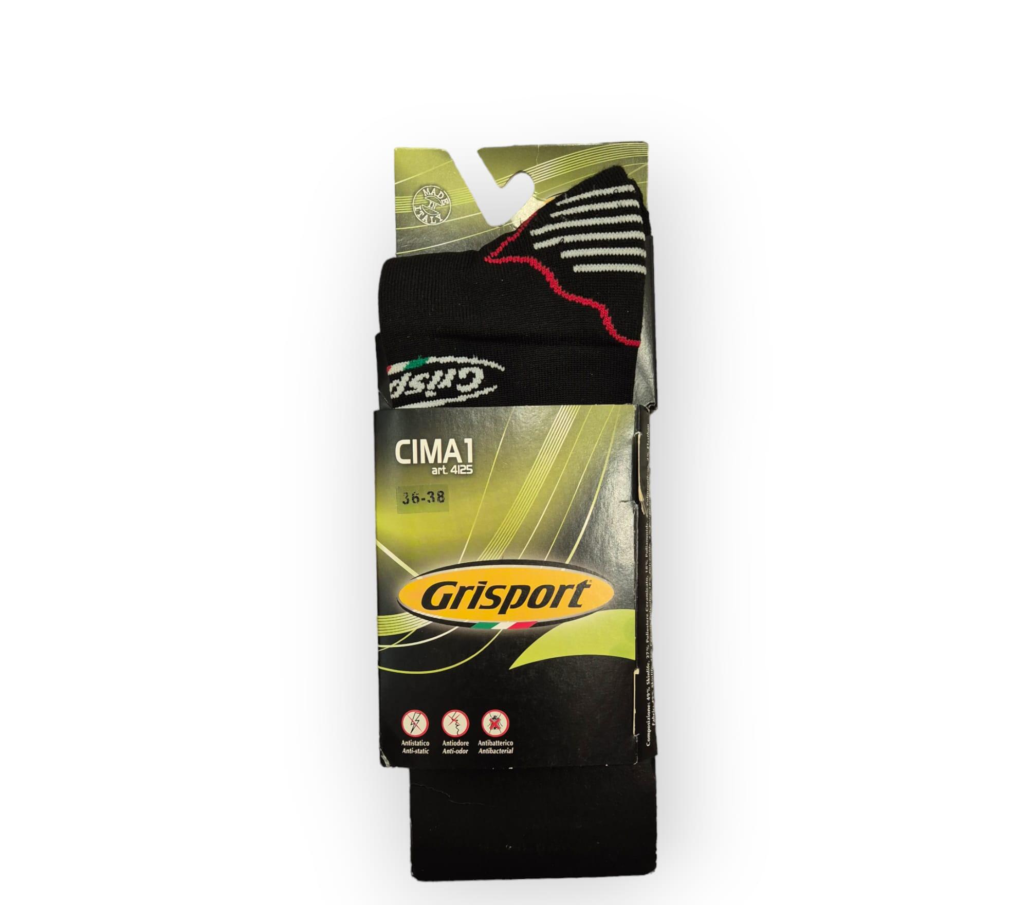 MEIAS  MÉDIA GRCIMA1 TREKKING ADULTO PRETO CINZA 3/4