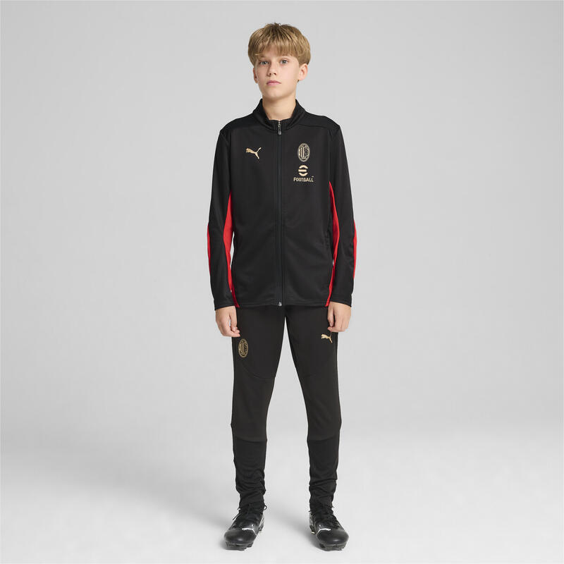 Pantalones de training AC Milan Niños PUMA Black For All Time Red