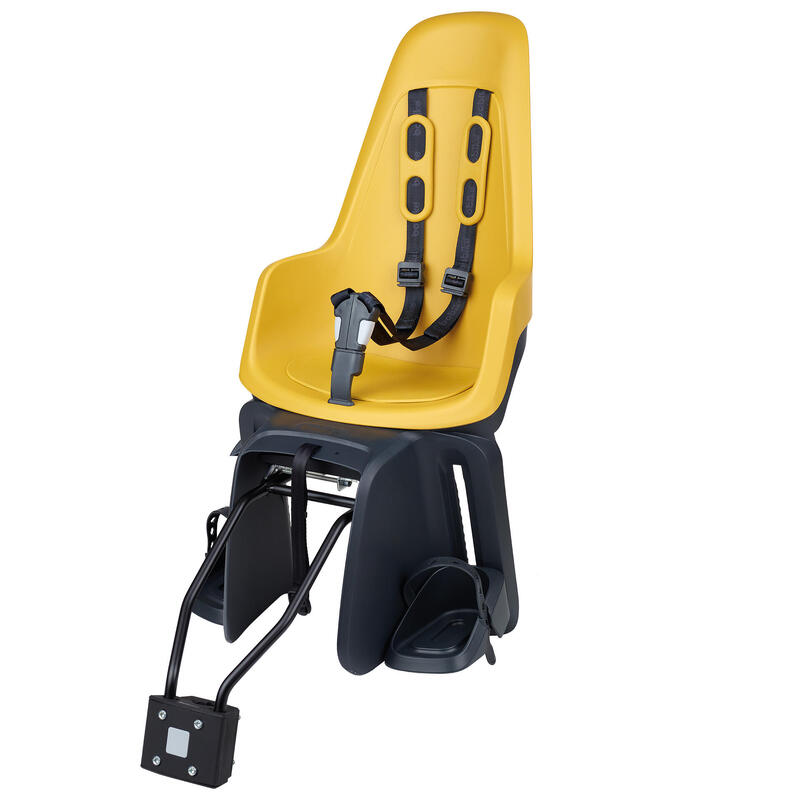 Silla Bicicleta Trasera Ninõ Cuadro & Portaequipajes Amarillo Mostaza