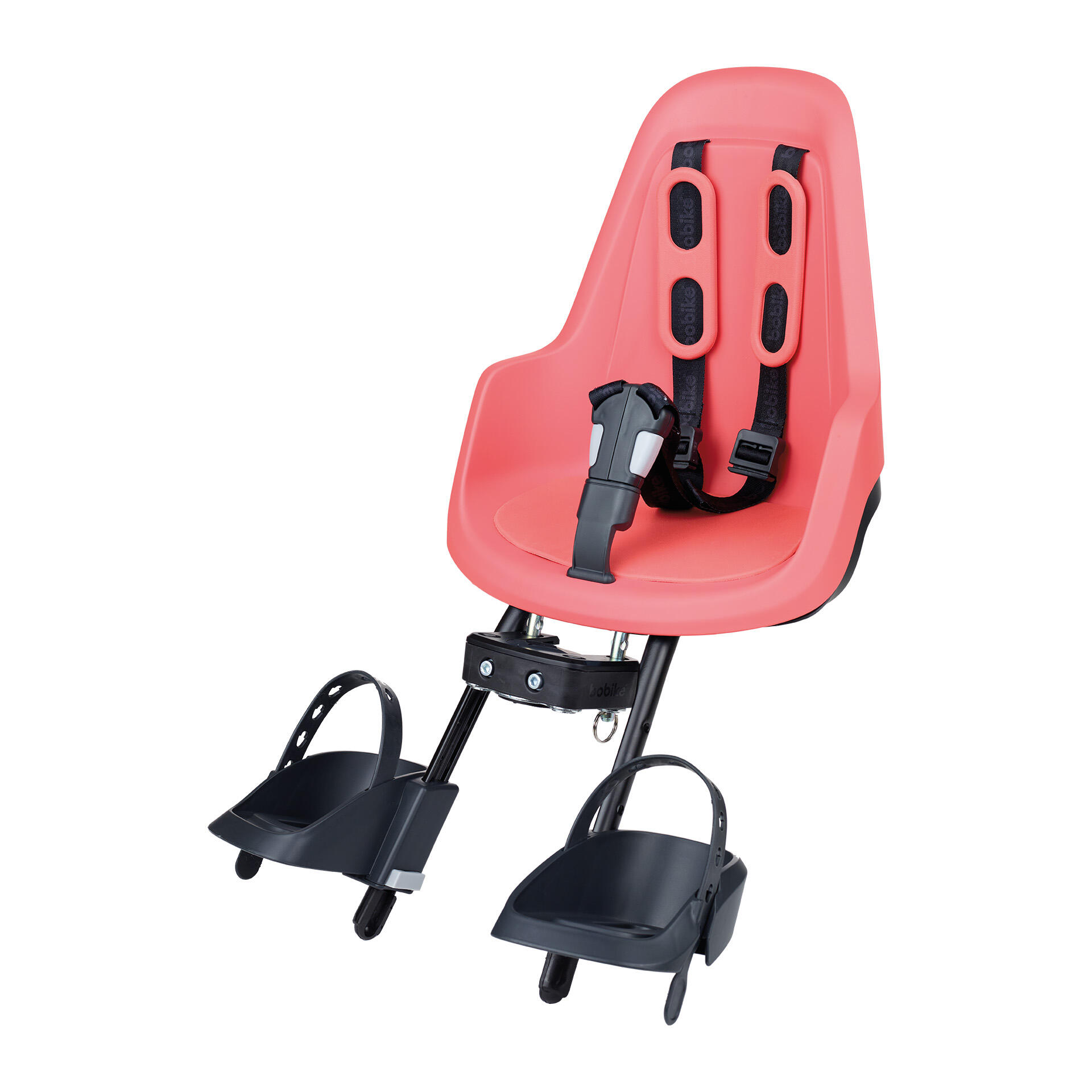 Bobike - Siège Vélo Avant Pour Enfant One Flamant Rose - Siège Vélo Enfant - Rose|rouge - Taille Unique - Decathlon