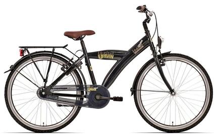 Bikefun 24 inch Urban Fiets | Nexus-3 | Zwart
