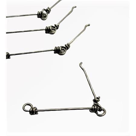 Pikecraft - Flex Stinger Cable Cintre - 4 Pcs - Anneau Brisé - Gris - 40 Mm - Decathlon