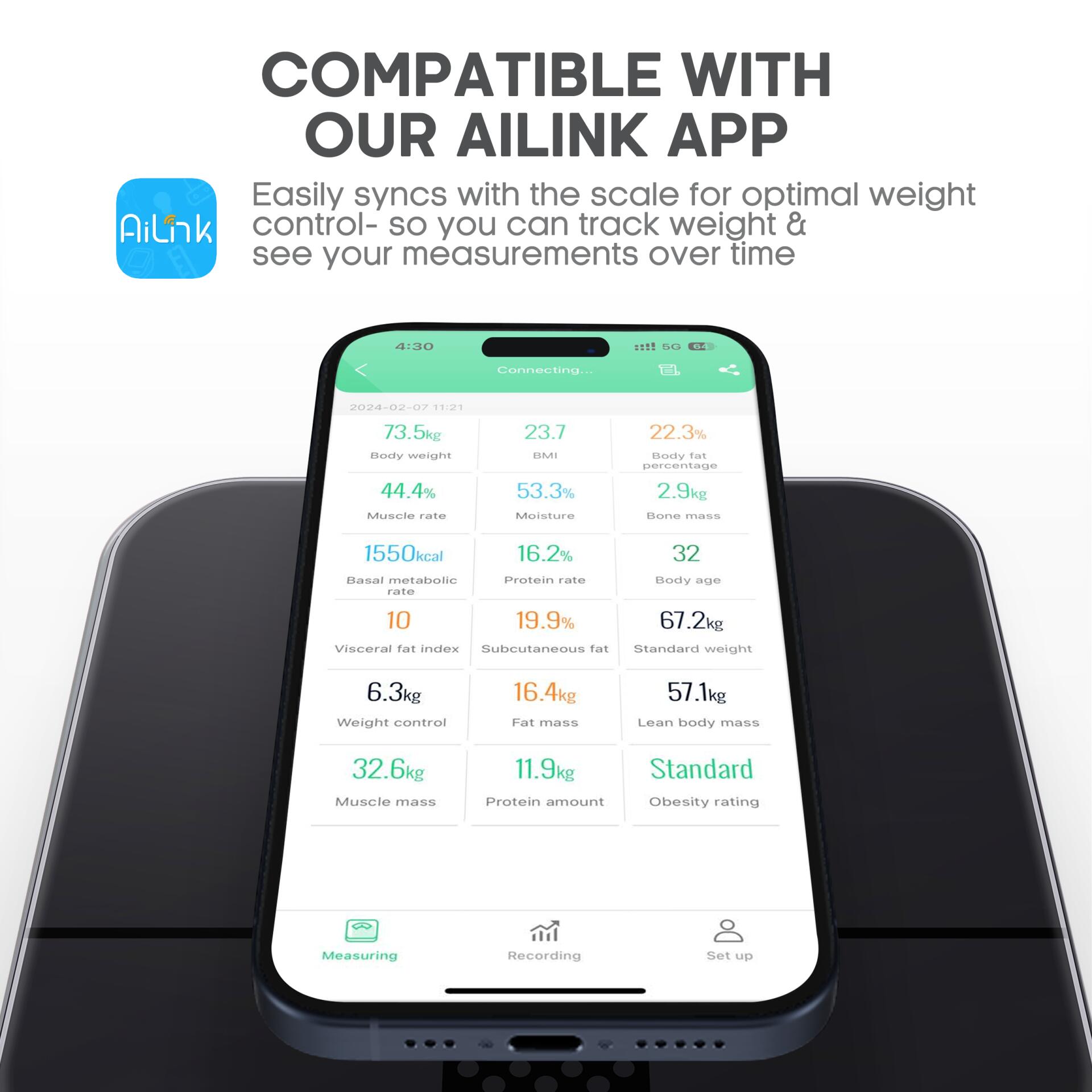 O'Yeet BS-OY02 Intelligent body analysis scale