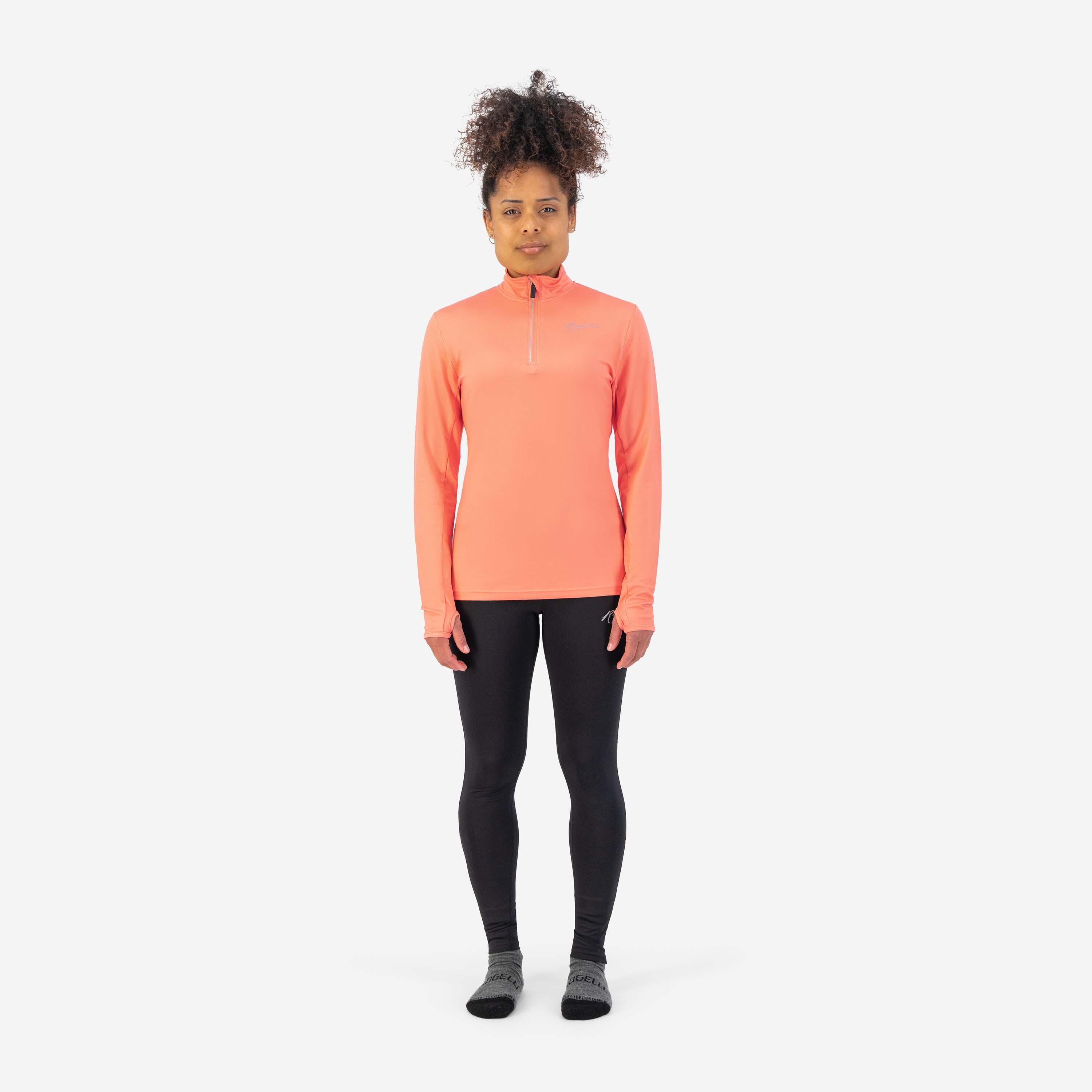 Camisola de corrida - mangas compridas Mulher - Core 5/6