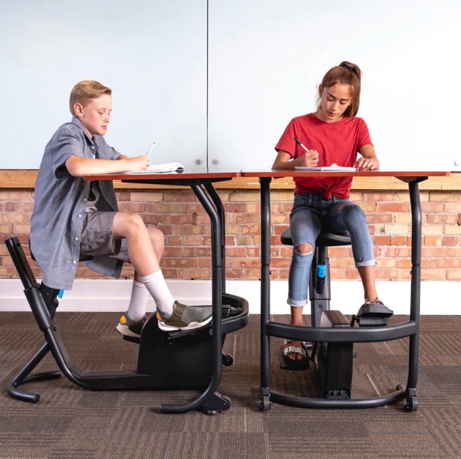LifeSpan - Deskbike - 119x79x104 cm - Steel - For Kids - Cherry 4/4