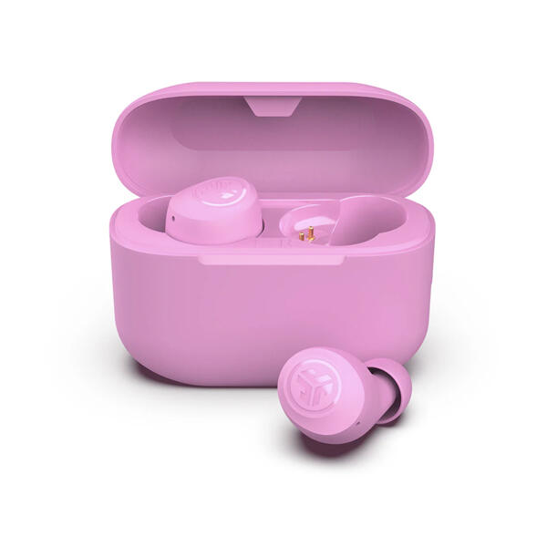 JLab Go Pop+ True Wireless Earbuds Pink