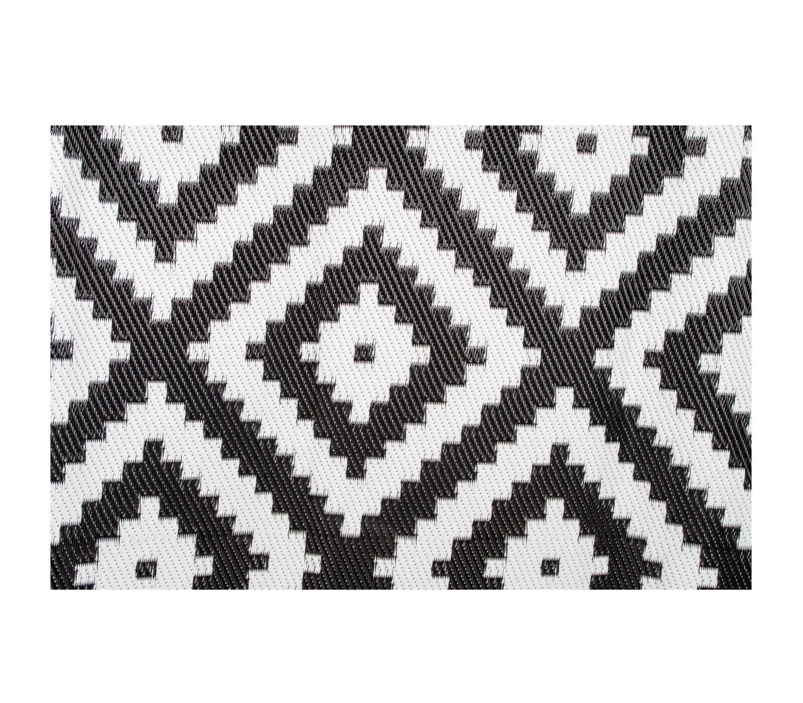 Tapis de tente Noir/Blanc/Rouge 3/6