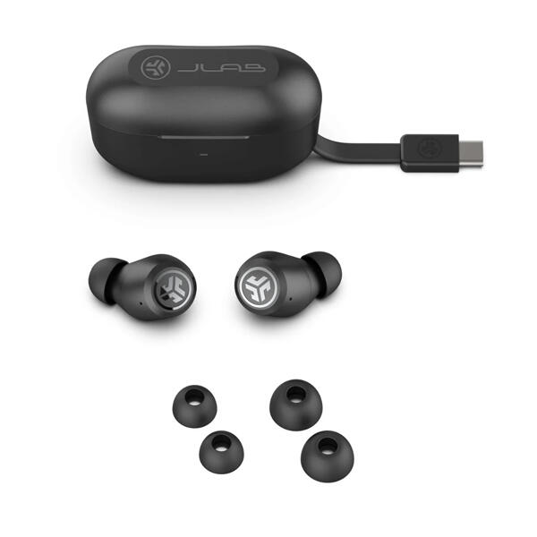 JLab JBuds ANC 3 True Wireless Earbuds Black
