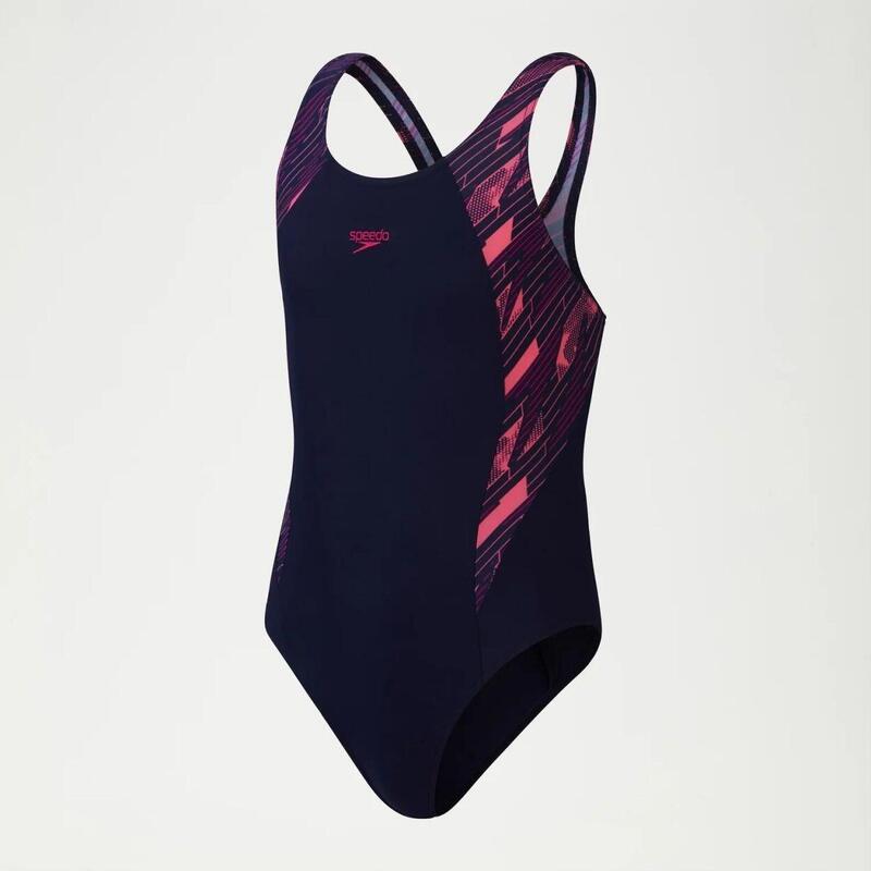 Costume da bagno 1 pezzo per bambina Speedo Hyperboom Splice Muscleback