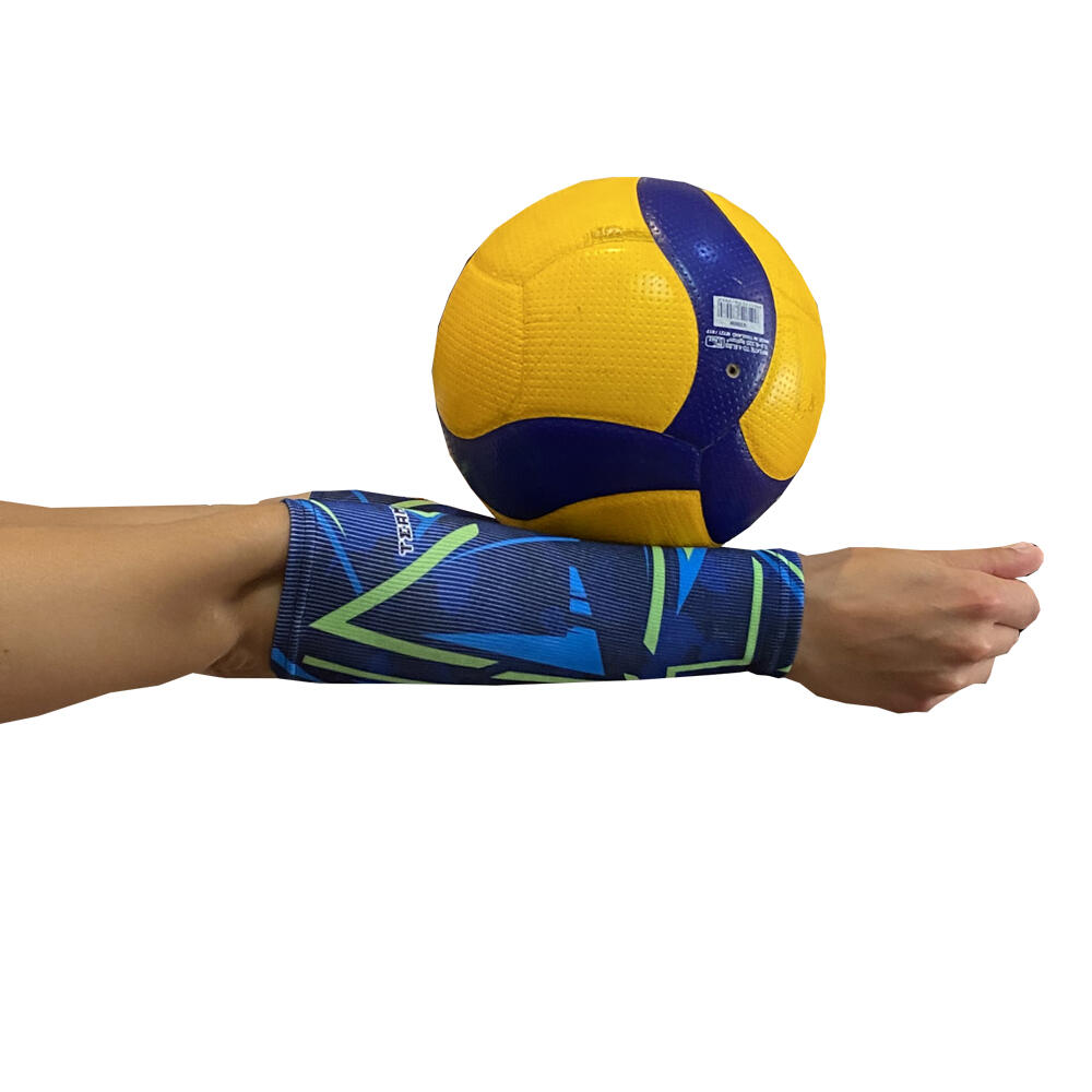 Rękawki siatkarskie unisex JG TEAM prążkowane krótkie 2/4