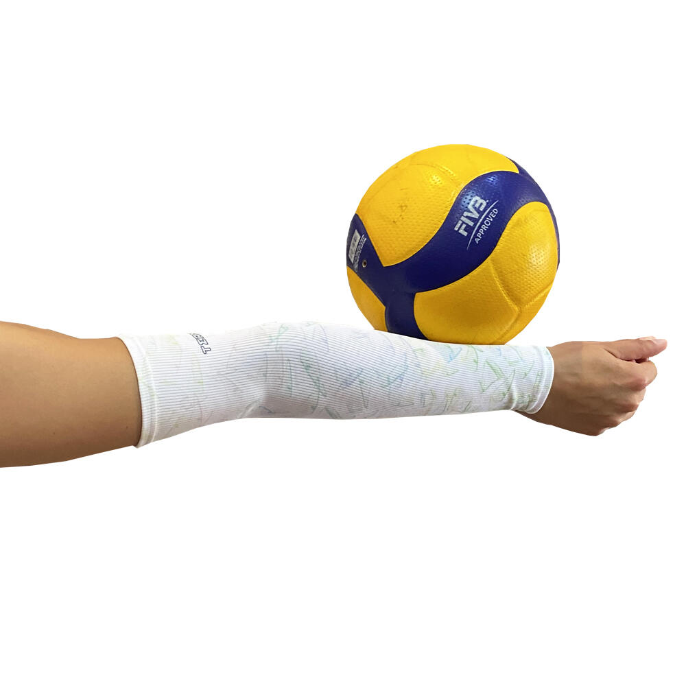 Rękawki siatkarskie unisex JG TEAM prążkowane długie 2/4