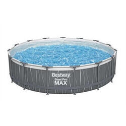 BESTWAY Piscine hors sol ronde Steel Pro Max 457 x 107 cm avec lumière LED