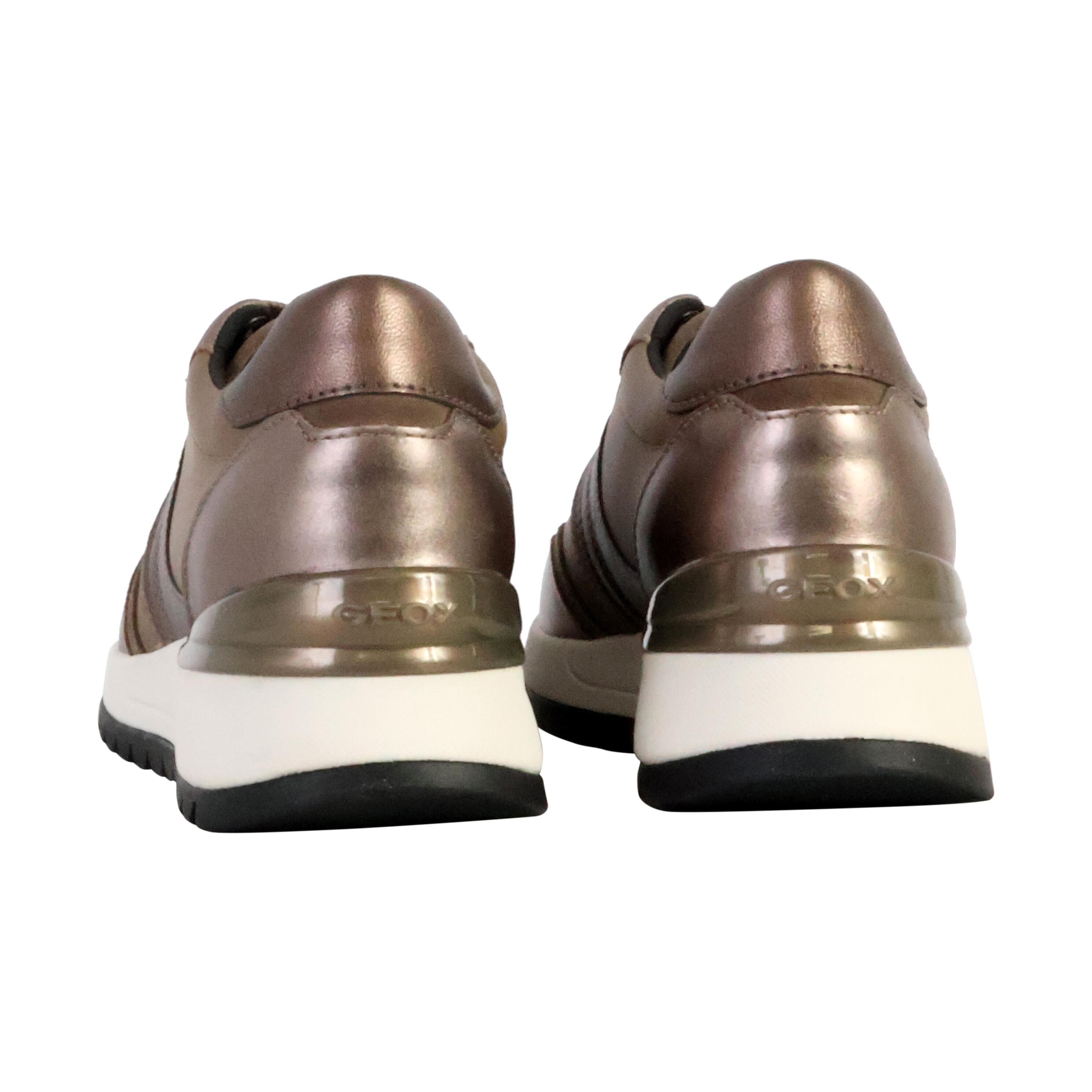 Basket Basse Geox Cuir Desya Nappa+Suede - Femme 4/6
