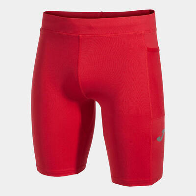 Legging Joma Elite X rosso per running
