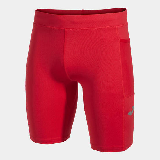 Legging Joma Elite X rosso per running