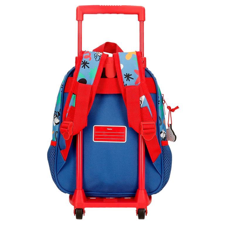 Sac à dos scolaire Garçon Disney Mickey Peek a Boo avec chariot 28 cm Bleu 3/6