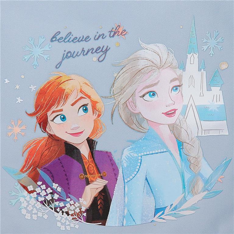 Estuche dos compartimentos Niña Disney Frozen Believe in the journey  9 cm Azul