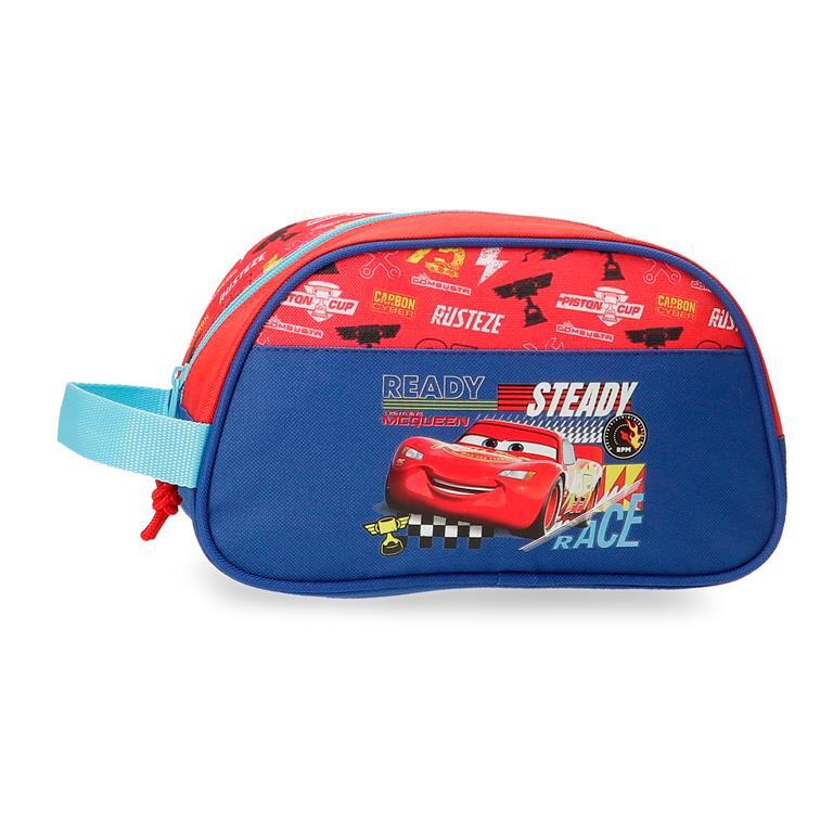 Neceser Niño Disney Cars Lets race  14 cm Rojo