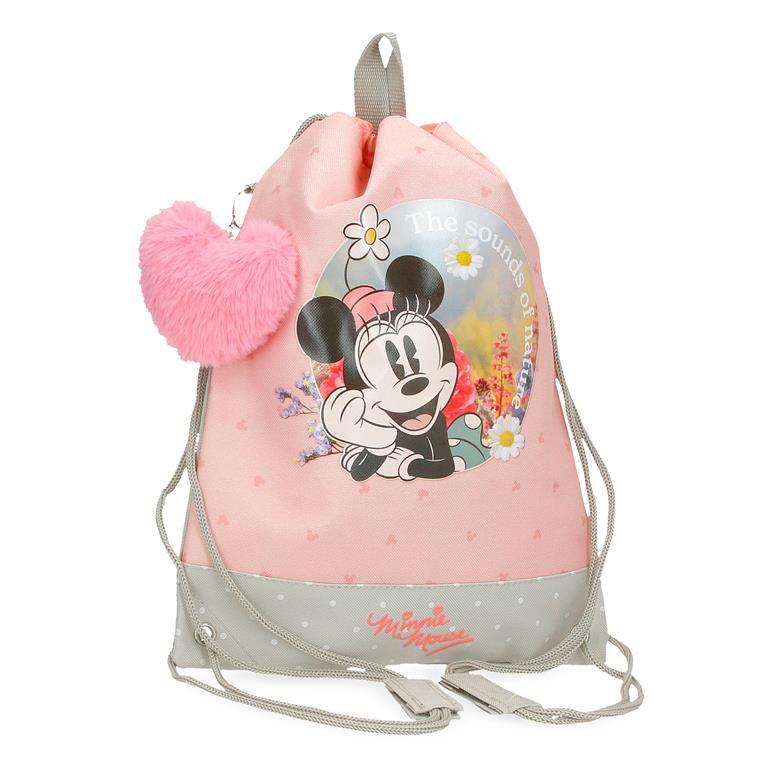 Bolsa de lanche Menina Disney Minnie Wild Nature 34cm Verde 1/7