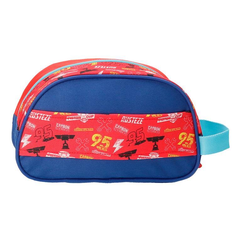 Neceser Niño Disney Cars Lets race  14 cm Rojo