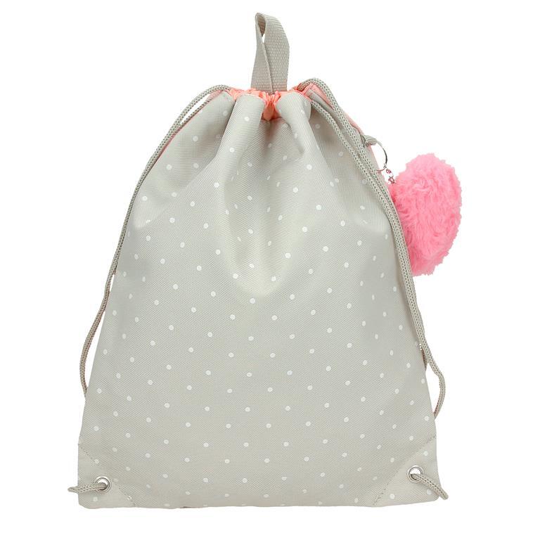 Bolsa de merienda Niña Disney Minnie Wild nature  34 cm Verde