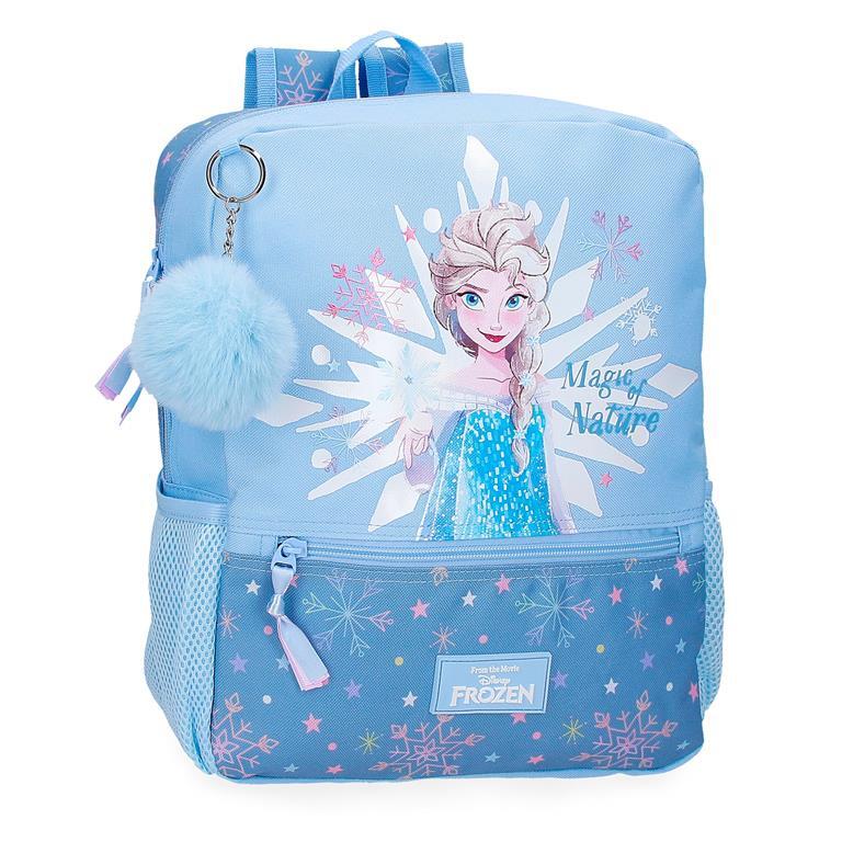 Mochila escolar Niña Disney  Frozen Magic ice  32 cm Azul