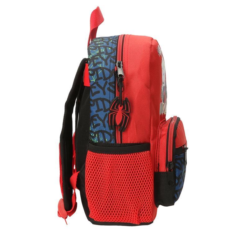 Mochila escolar Niño Marvel Spiderman urban  32 cm Rojo