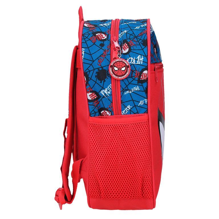 Mochila escolar Niño Marvel Spiderman Authentic  33 cm Rojo