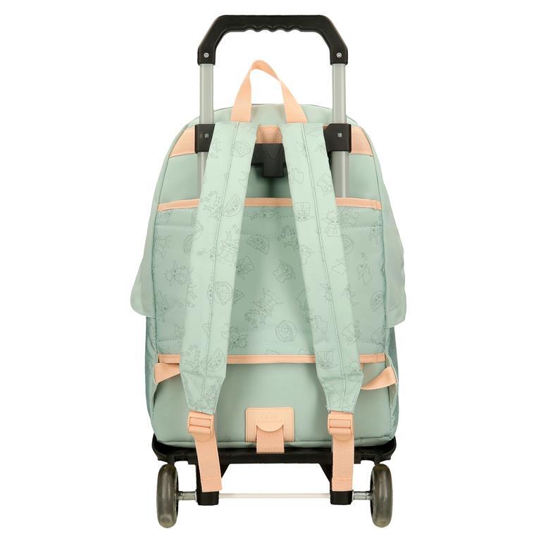 Sac à dos scolaire Unisexe Star wars Grogu avec chariot 44 cm Vert 3/6