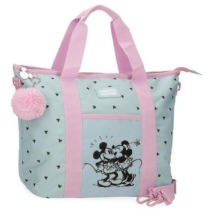 Sac pour ordinateur Fille Disney Kisses M&M 32cm Bleu