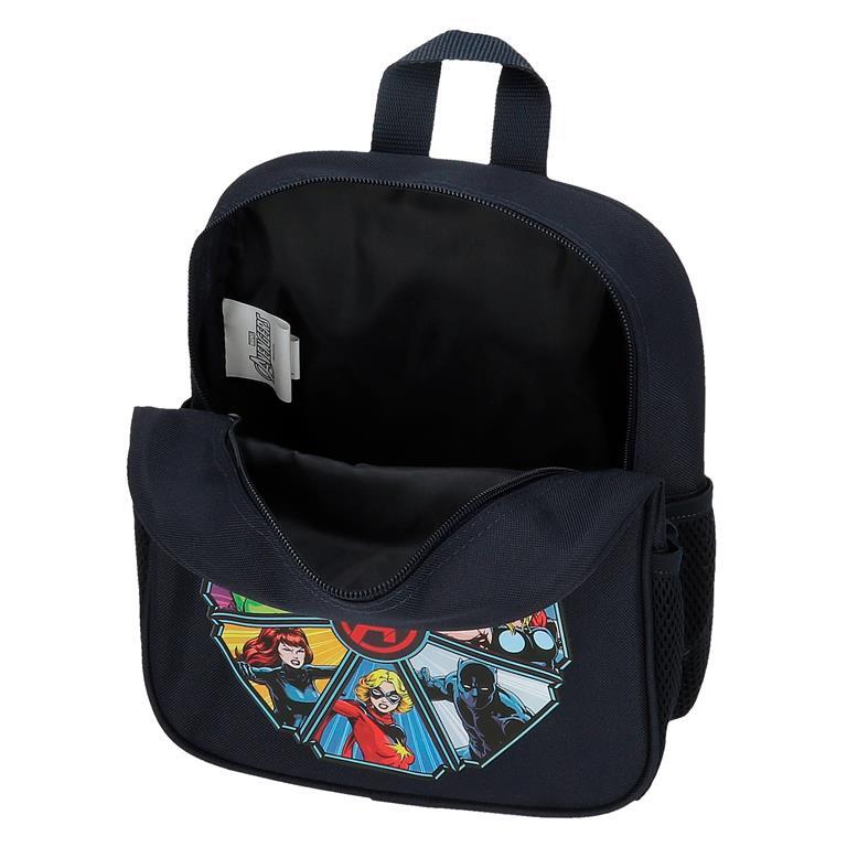 Mochila escolar Niño Marvel Avengers To the power  25 cm Negro