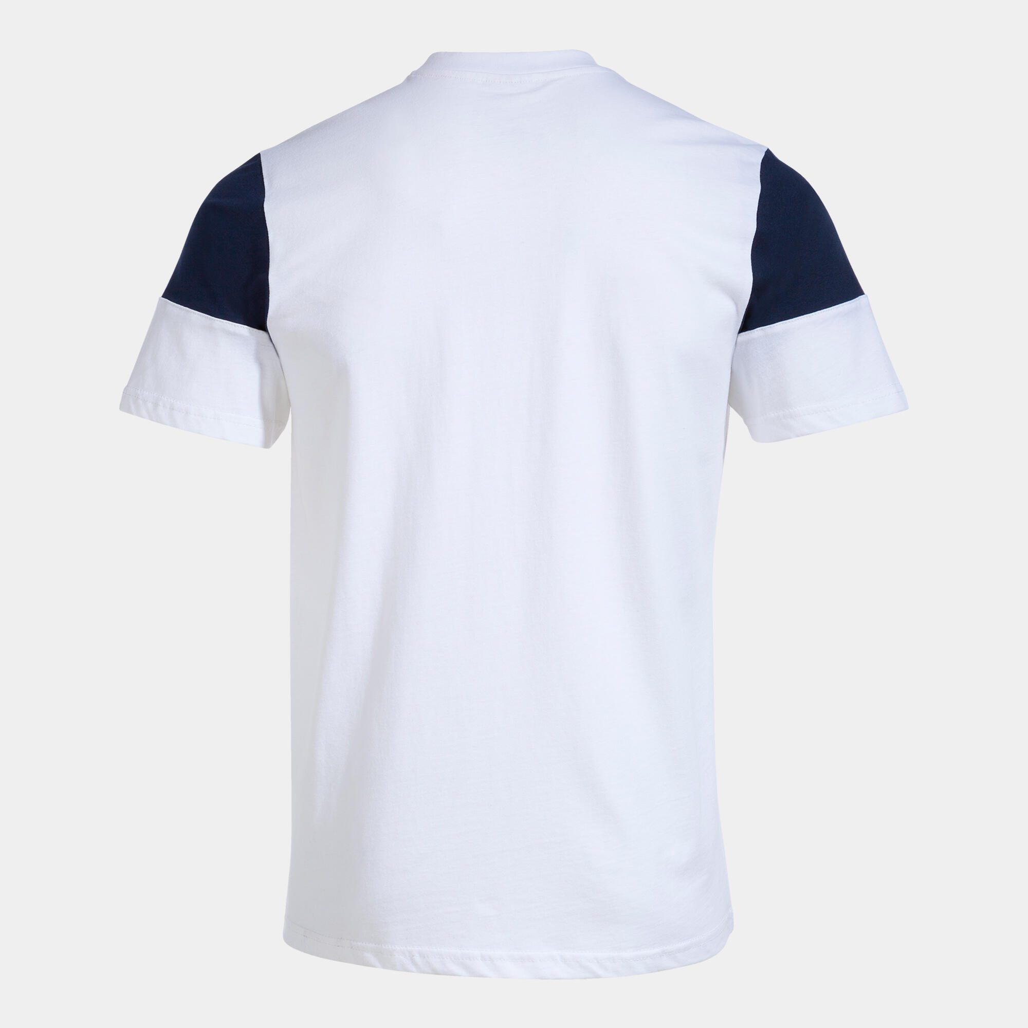 Camiseta Manga Corta Fútbol Niños Joma Crew V Blanco 2/3