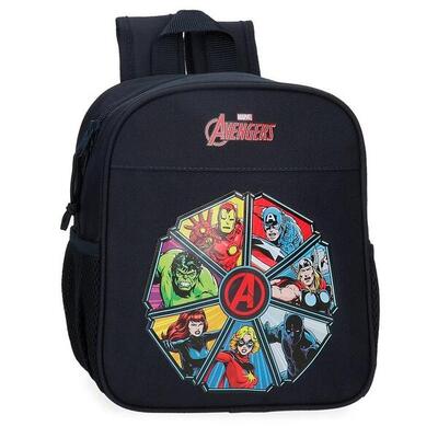 Mochila escolar Niño Marvel Avengers To the power 25 cm Negro
