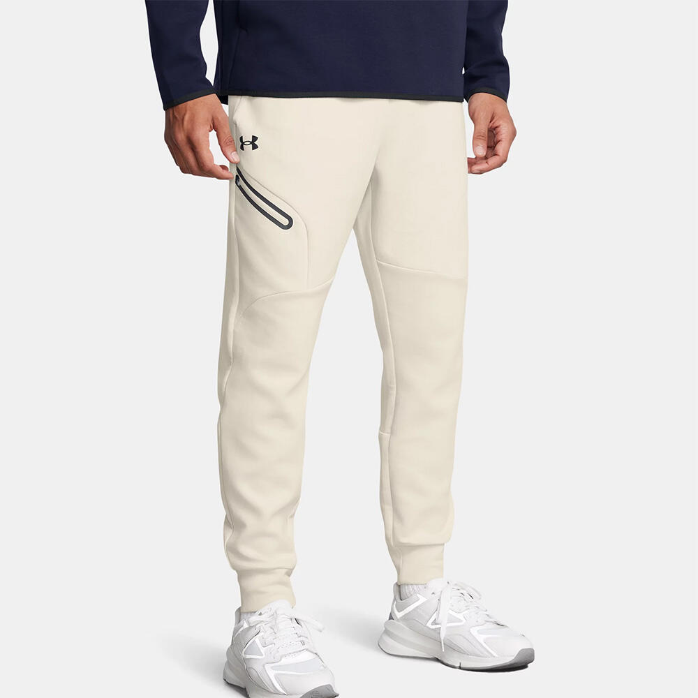 Pantalon Jogging Under Armour Homme Fleece UA Innarêtable Homme Blanc neige 5/6