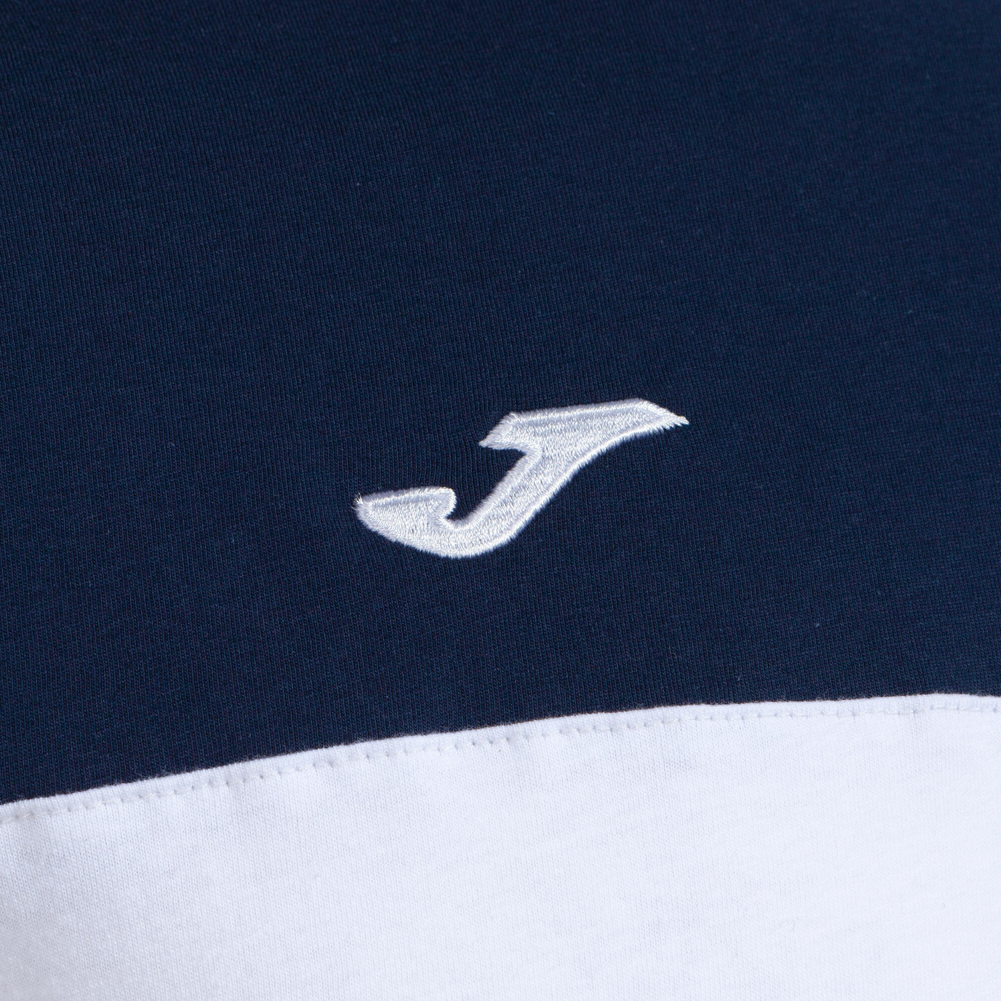 Camiseta Manga Corta Fútbol Niños Joma Crew V Blanco 3/3