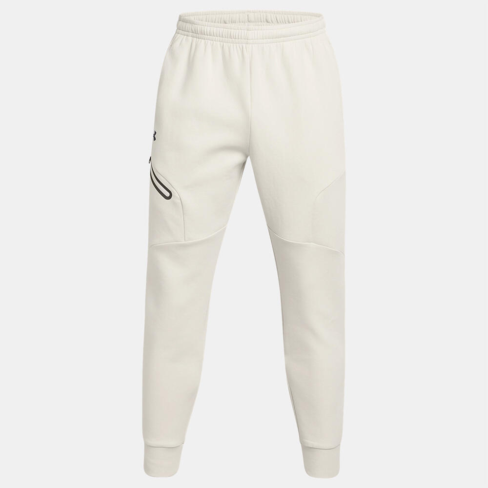 Under Armour - Pantalon Jogging Under Armour Homme Fleece Ua Innarêtable Homme Blanc Neige - Pantalons - Beige - 40 M - Decathlon