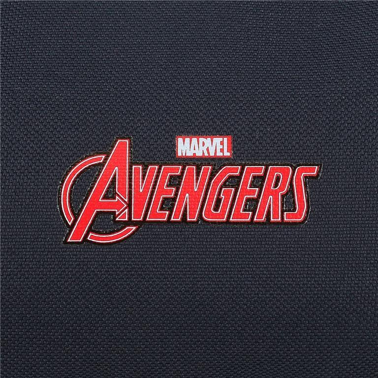 Estuche tres compartimentos Niño Marvel Avengers To the power  12 cm Negro