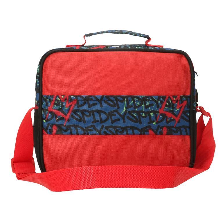 Neceser bandolera  Niño Marvel Spiderman urban  20 cm Rojo