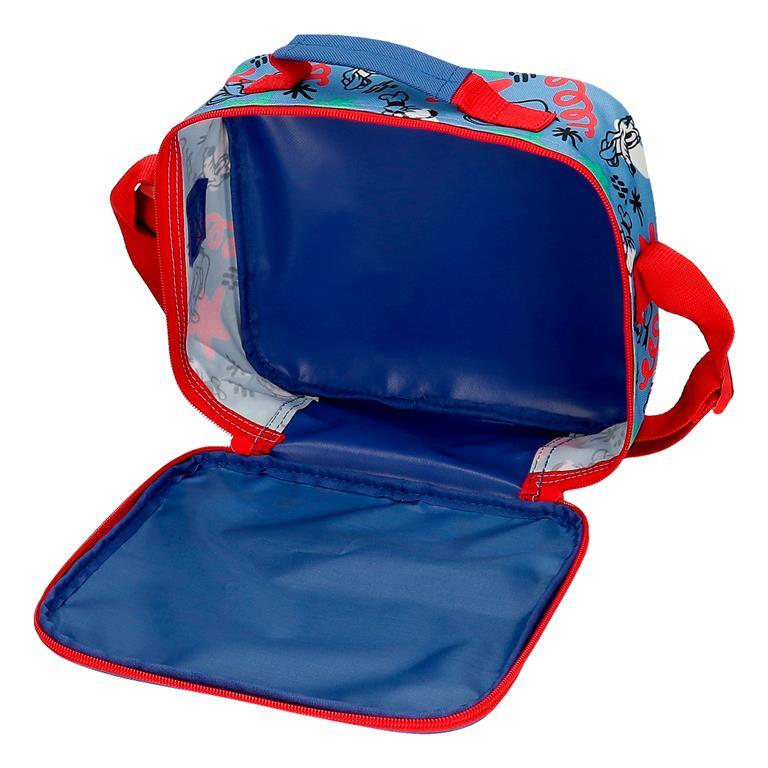 Necessaire com bandolera menino Disney Mickey Peek a Boo 21cm Azul 4/6