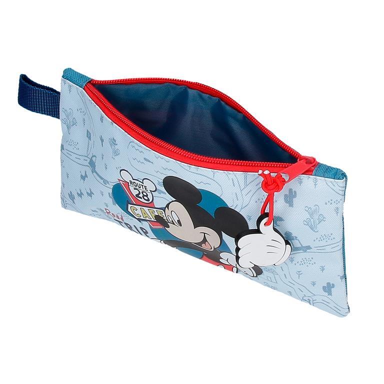 Estuche Niño Disney Mickey Road Trip  12 cm Azul